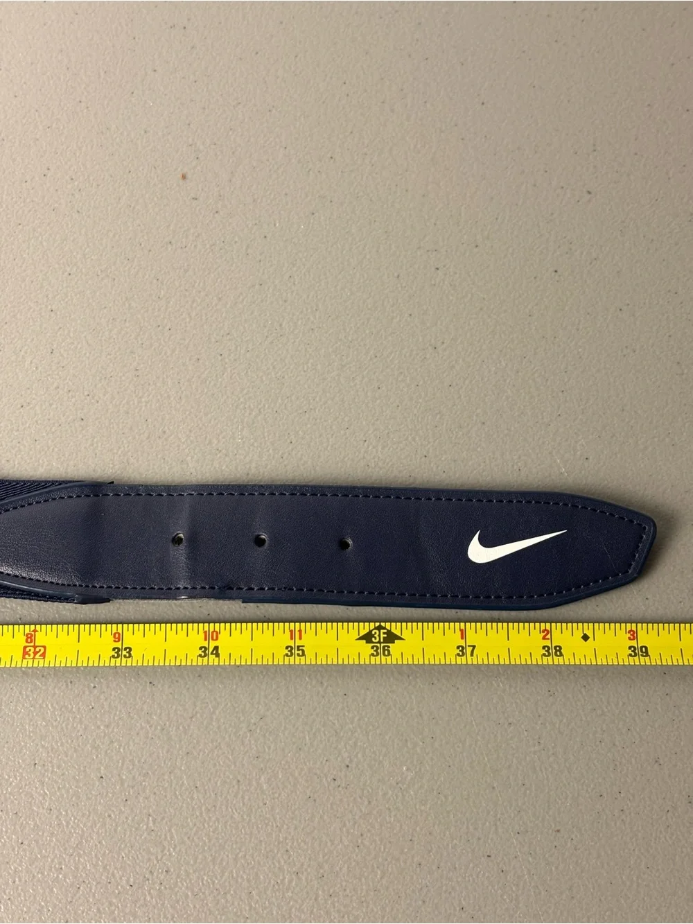 Nike Adult Baseball Softball Belt Navy Blue Adjustable 3.0 Waist 28-43